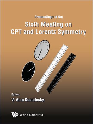 cover image of Cpt and Lorentz Symmetry--Proceedings of the Sixth Meeting